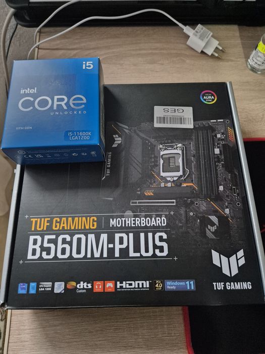Tuf Gaming B560M-PLUS -Intel Core i5-11600K LGA1200