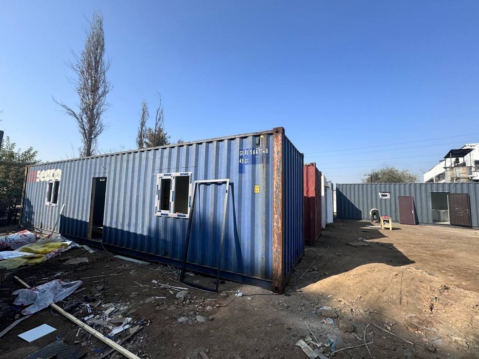 Контейнер домик жилые Kantener Magazin Ofis