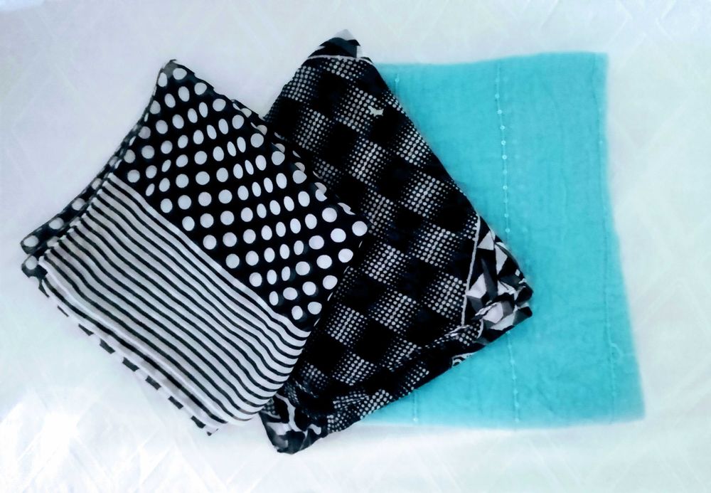 3 броя дамски шалове