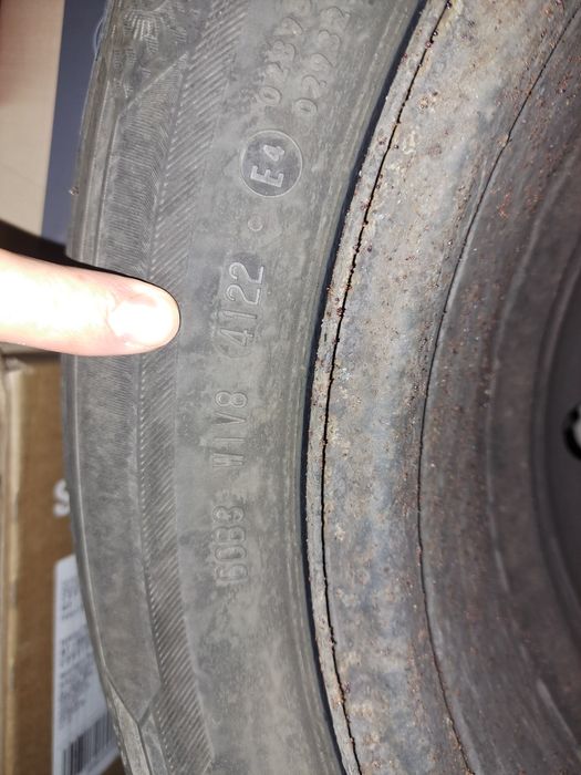 Roți cu anvelope de iarnă renault