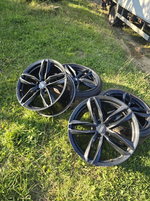 Vand jante cu tot cu cauciucuri de vara A6 OEM model Rs6