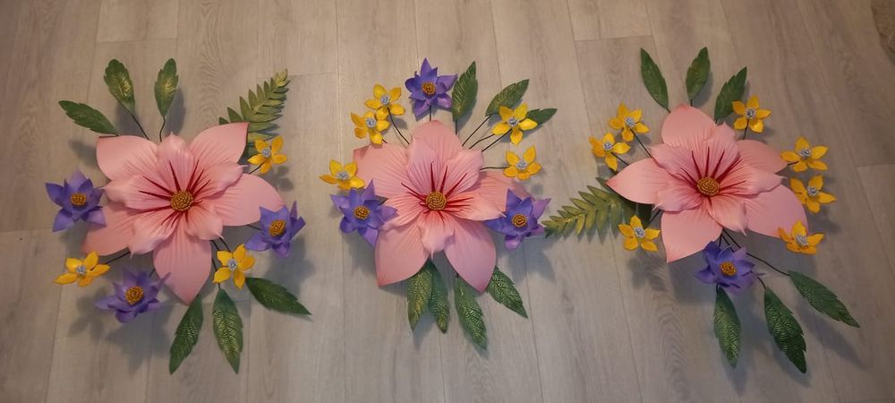 Цветочки ручной работы