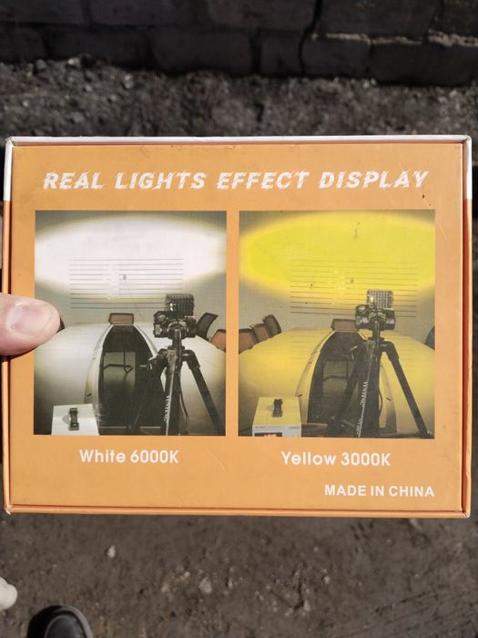 Туманки универсальные линзованые