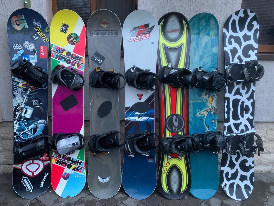 Placi snowboard Burton Ride Head Salomon Boots cu Boa