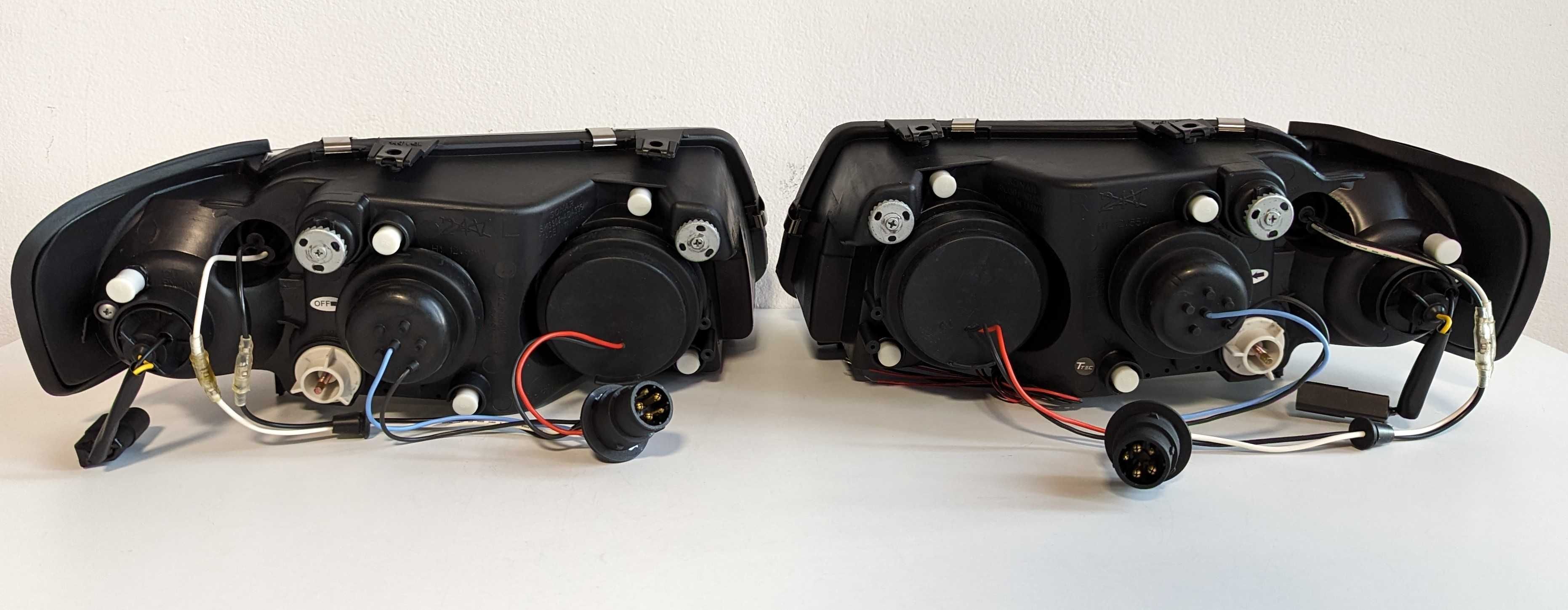 Фарове АУДИ А3 8Л 96-00 ЛЕД AUDI A3 8L LED Angle eyes Тъмни Тунинг с ...