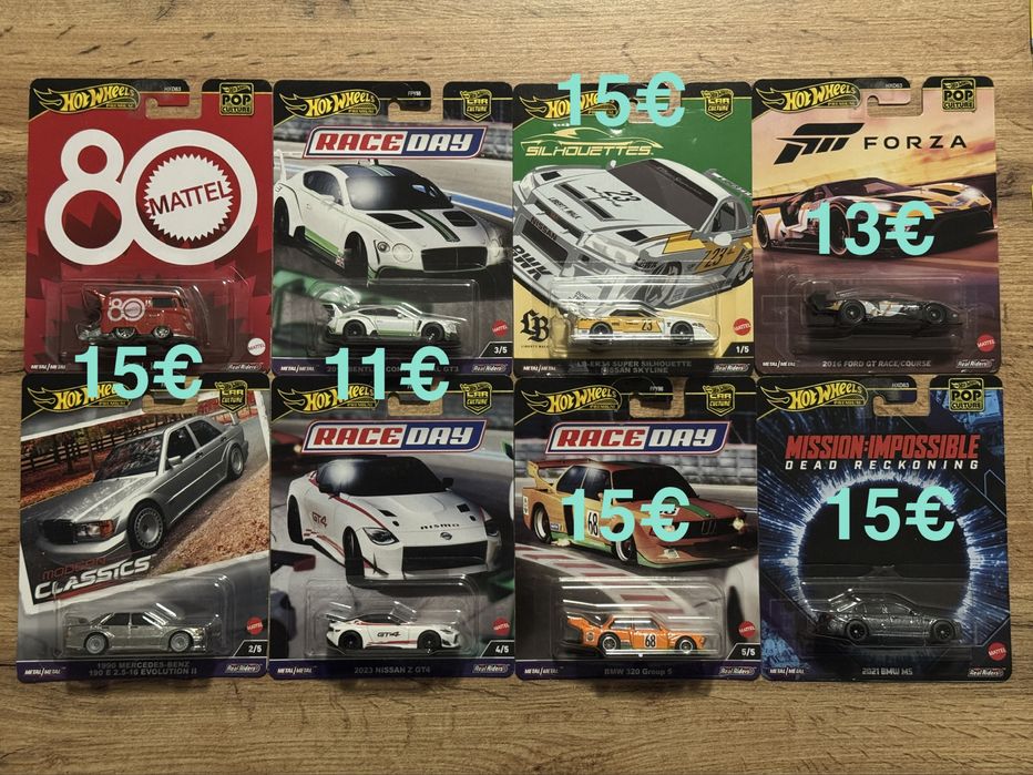 Hot Wheels premium колички