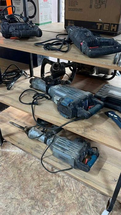 Прокат инструмент Аренда Перфоратор Отбойник Углорез Фреза Генератор