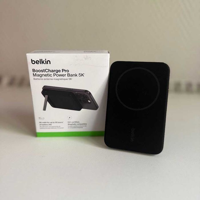 Belkin Magnetic PowerBank 5K baterie externa Magsafe iPhone