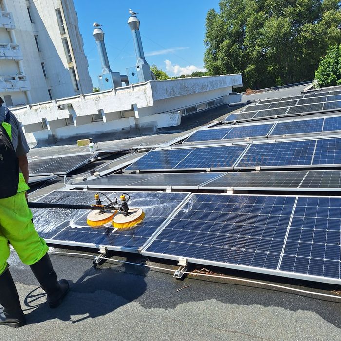 Servicii profesionale pentru curățarea panourilor fotovoltaice