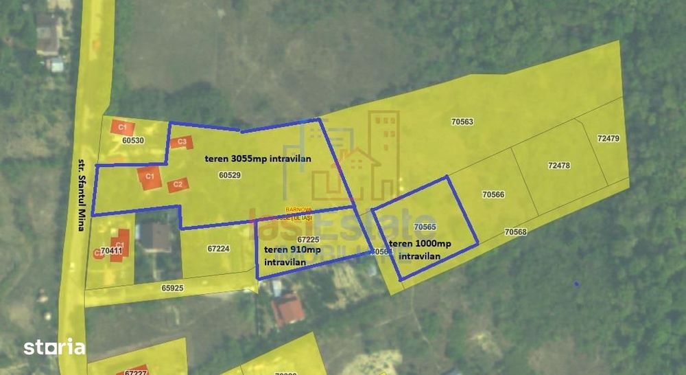 Barnova Cercu TEREN 910mp intravilan cu utilitati panorama frumoasa