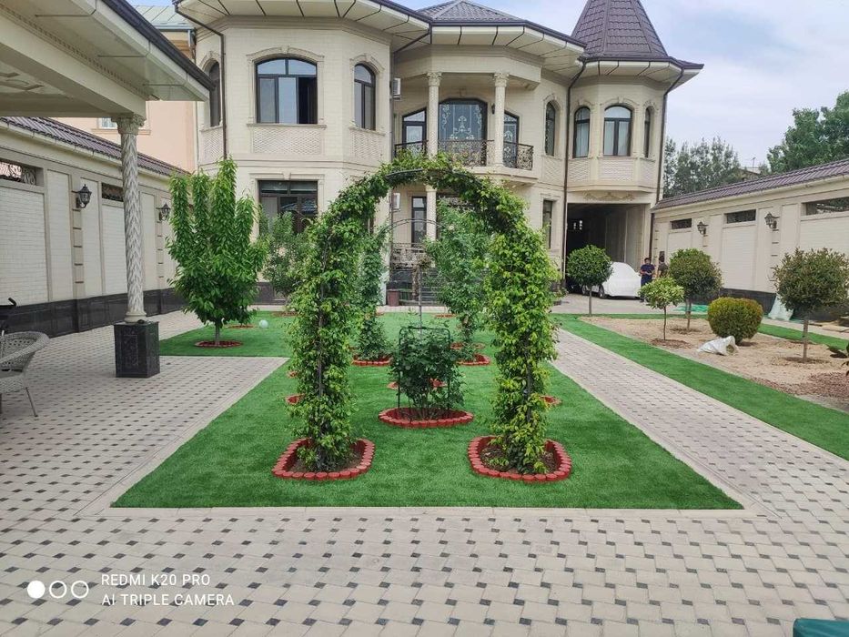 Искусственный газон, Suniy chim