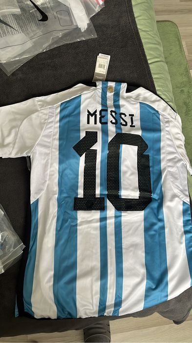 Tricou Messi Argentina cupa mondiala 2022