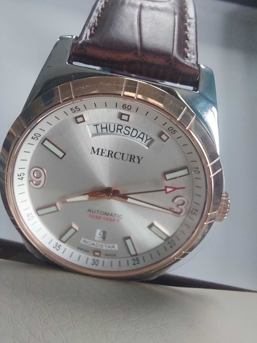 360€ Швейцарски автоматичен часовник  Mercury