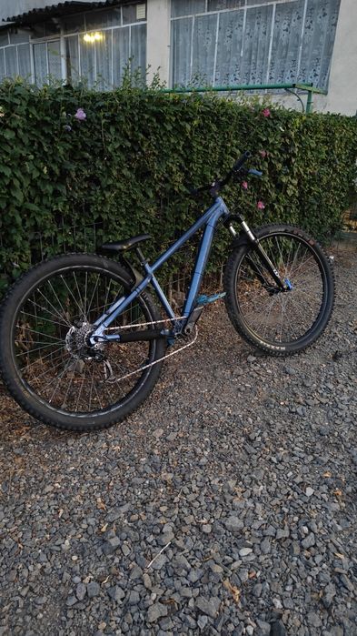 Bicicleta MTB Rockrider EXPL 100 modificat