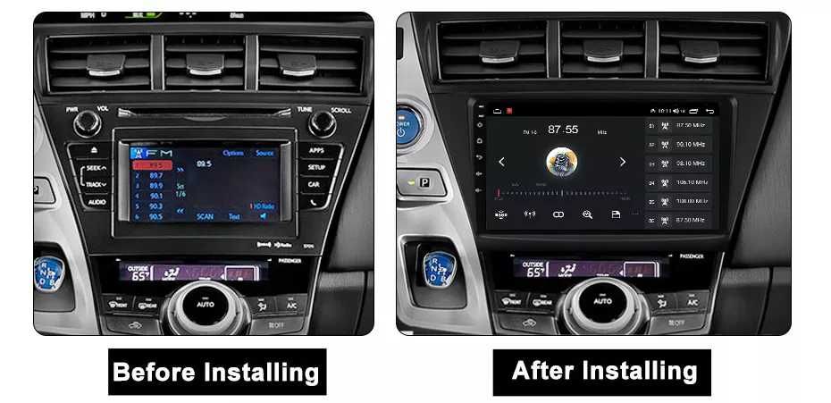 NAVIGATIE Android 14 Toyota Prius Plus Alpha 2012+ 1/8 Gb CarPlay CAM