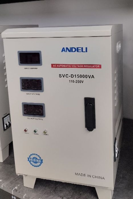 Andeli SVC 15 kva 110-250v  210 y.e.