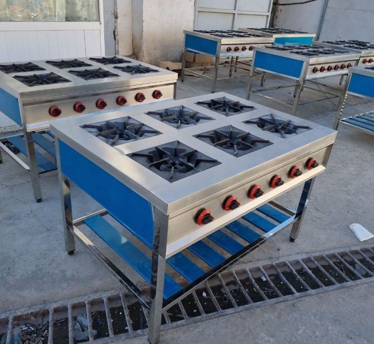 Gaz plota газ плита Газплита 6 конфорки газ плита Gaz plita gaz pleta