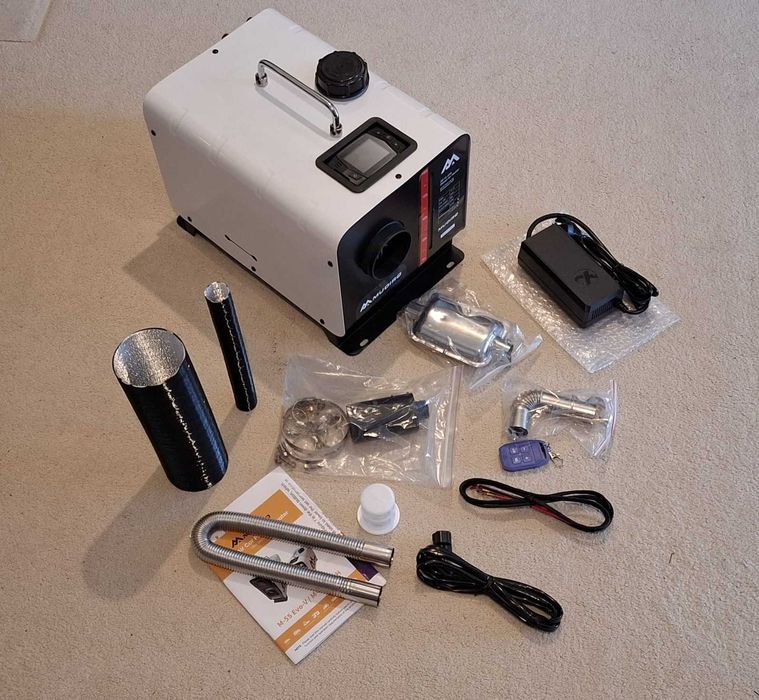 Tun caldura Premium Mudiro 8 kW ,Termostat Mobil,Bluetooth,Senzor CO