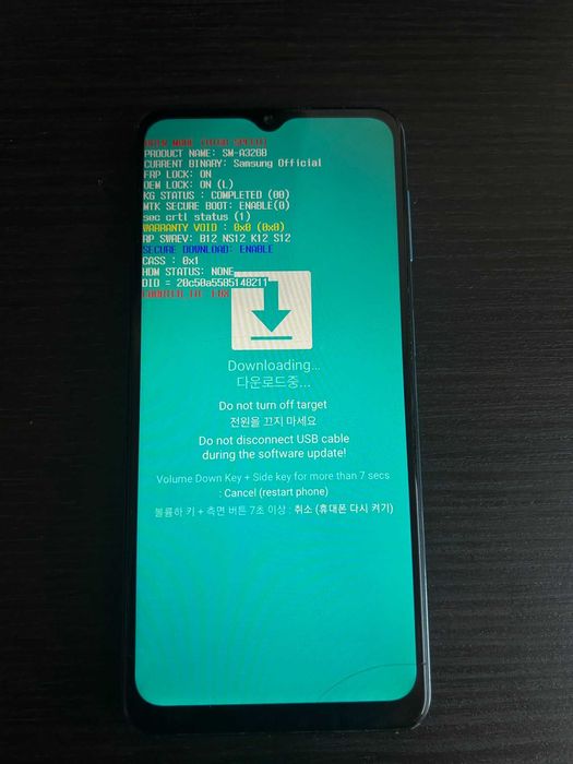 Samsung Galaxy A32 defect