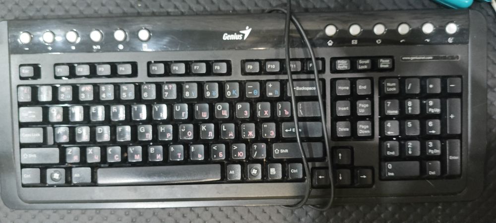 Клавиатура в отличном состоянии