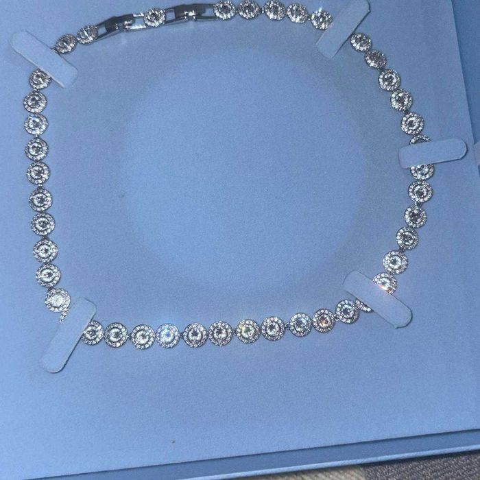 Colier Swarovski Angelic Argintiu - nou, în cutie