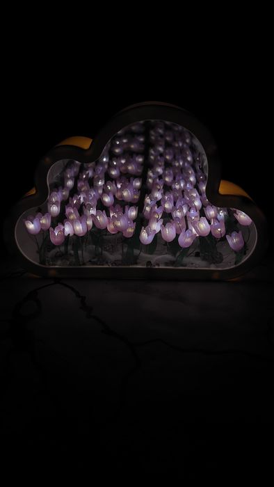 Ночник бесконечные тюльпаны