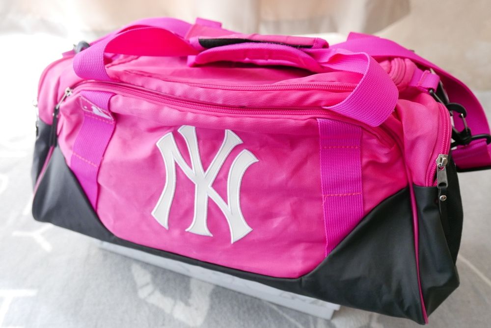 Дамски сак за фитнес New Era, розов