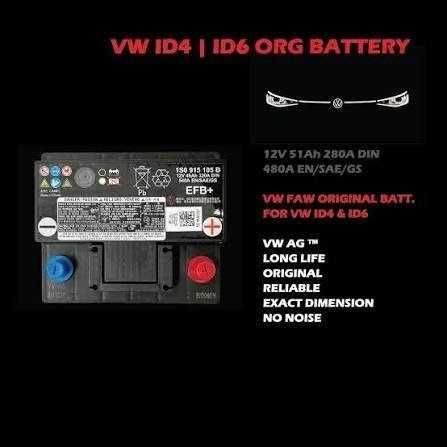 Volkswagen ID.4 ID.6 Akkumlyator ! AKB ! Akumlyator !
