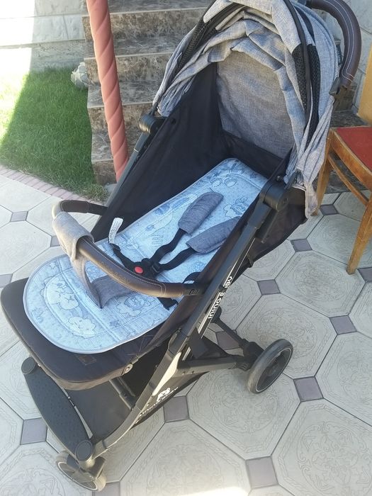 Коляски INING BABU черная и серая