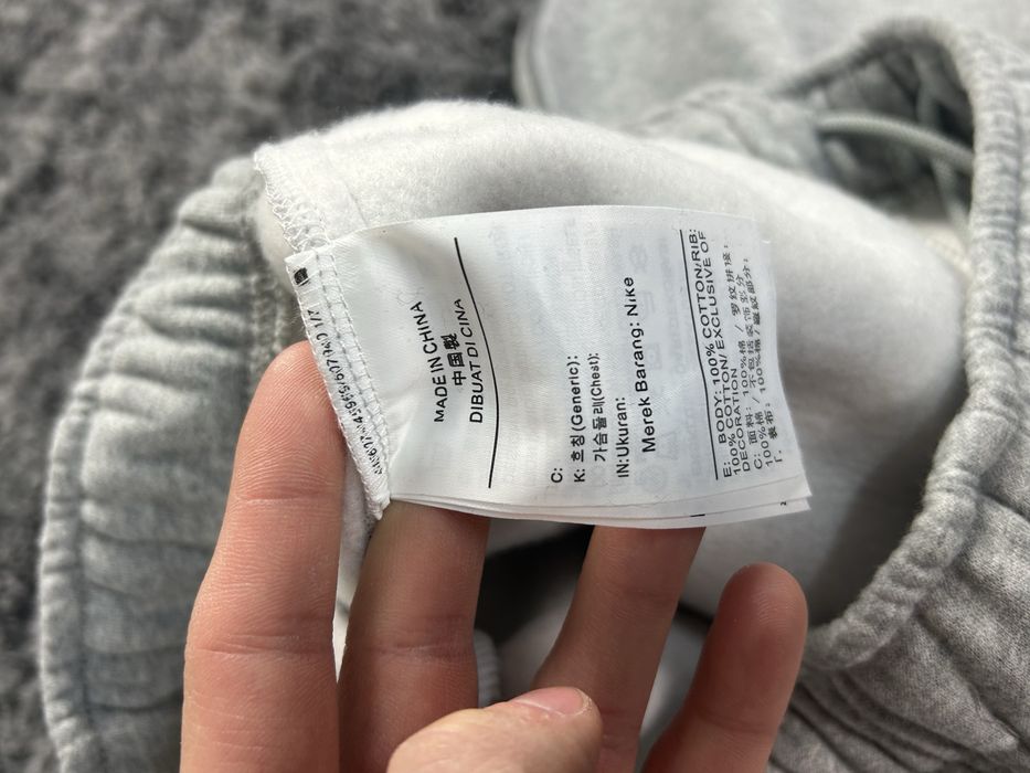 Nike NOCTA Fleece Pants x Drake Gray Долнище