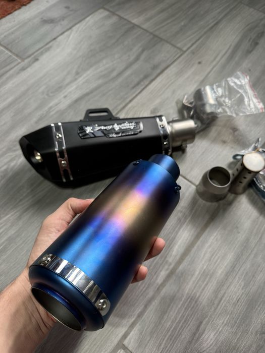 Vând 2 buc/finale Sc Project/Akrapovic pentru moto, atv, scuter, cross