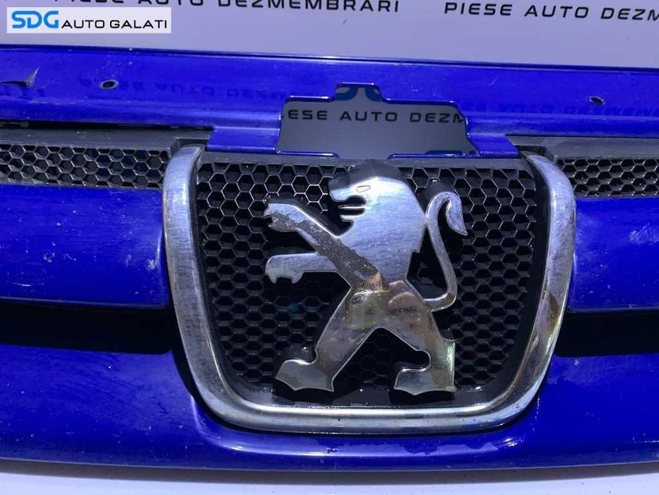 Grila cu Emblema Radiator Bara Spoiler Fata Peugeot Partner 2002 - 2008 Cod 9644758777 [V0123]