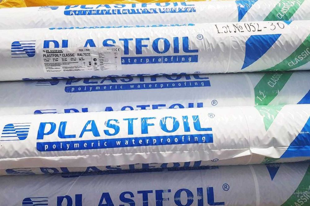 ПВХ мембрана Plastfoil classic 1.5 (Россия)
