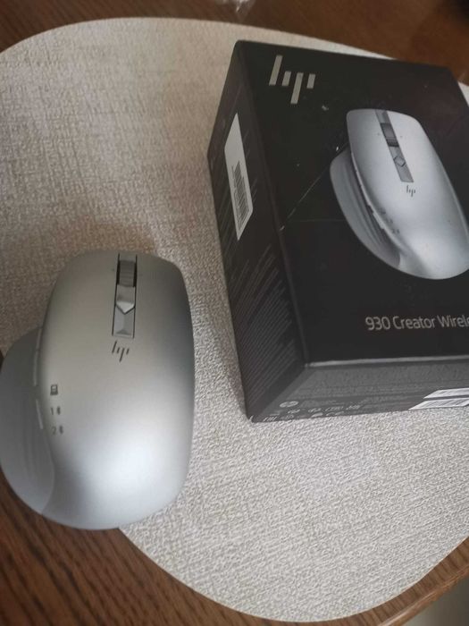 Mouse optic wireless HP 930M, Argintiu
