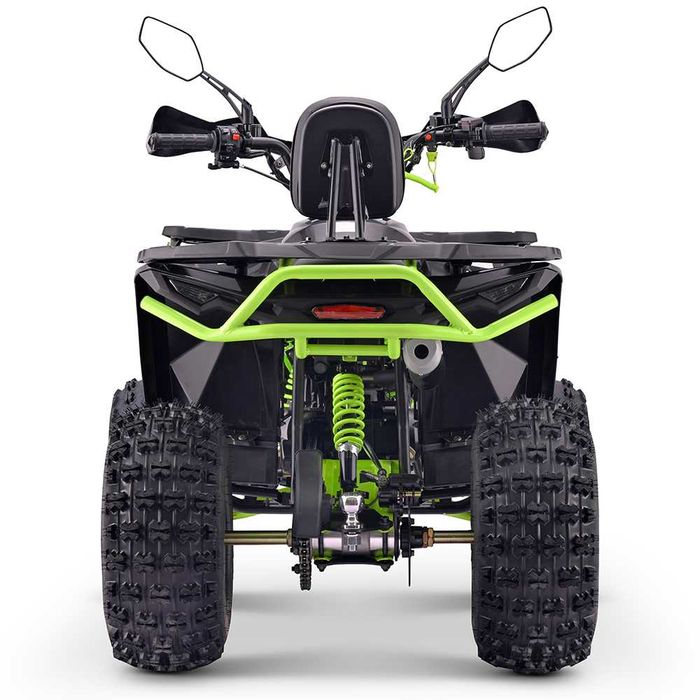 Atv 125cc MNR Troodon Deluxe 8" semi-automat 4T benzina negru/verde