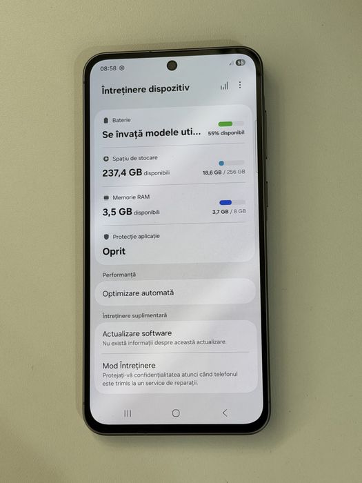 Samsung Galaxy A56 -256 Gb -8 Gb ram -25 cicluri - ca nou