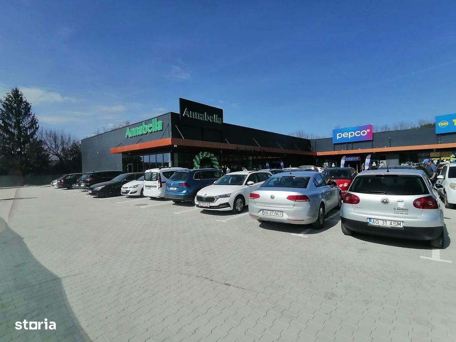 Spațiu comercial de inchiriat 50 mp 80 mp 100 mp, Curtea de Arges Mall
