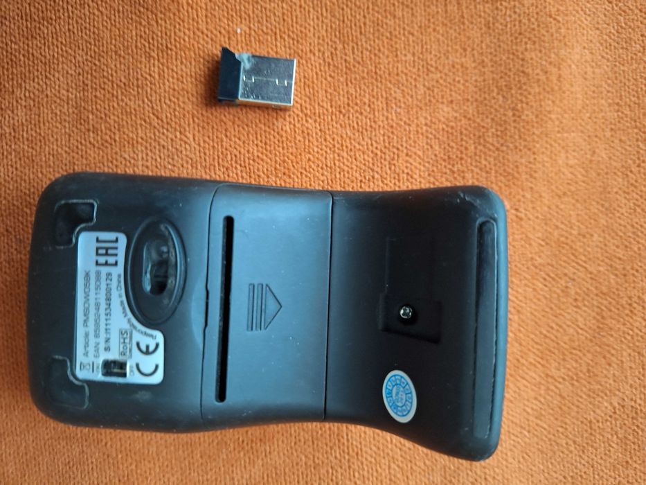 Mouse Prestigio PMSOW05BK, Wireless, USB, Negru