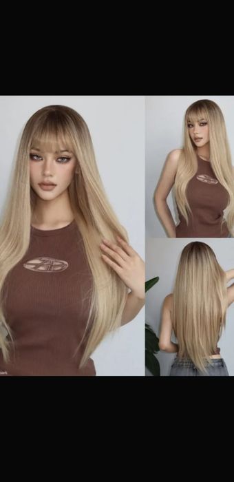Новый парик блонд.Цена от 4500т и выше