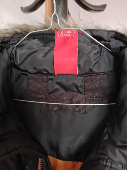 Мъжко  пуено яке с качулка