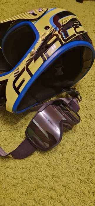 casca full face force+ochelari