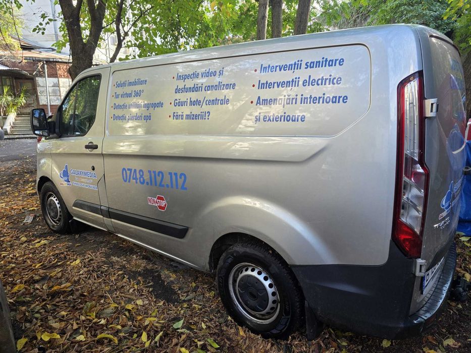 Ford Transit Echipat Complet Desfundare Canalizare & Intervenții; Afacere la Cheie