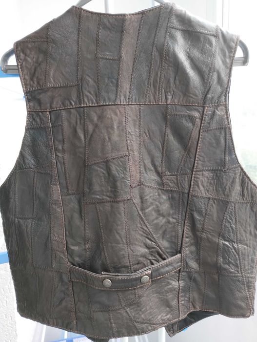 Мъжки елеци от естествена и изкуствена кожа