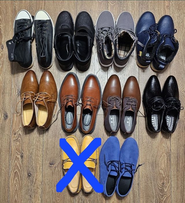 Pantofi NOI ghete sneakers mocasini piele naturală stoc vechi