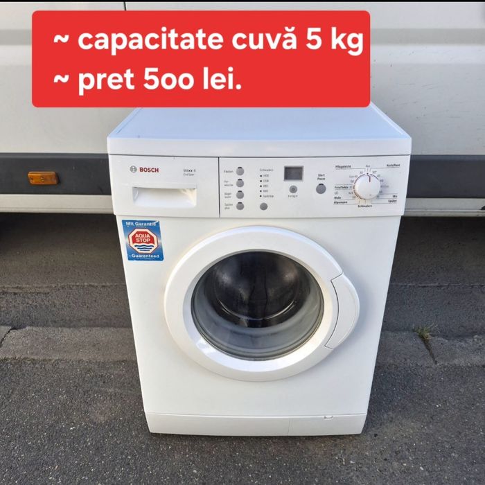 Masina de spalat rufe Bosch, serie maxx 5 eco timmer