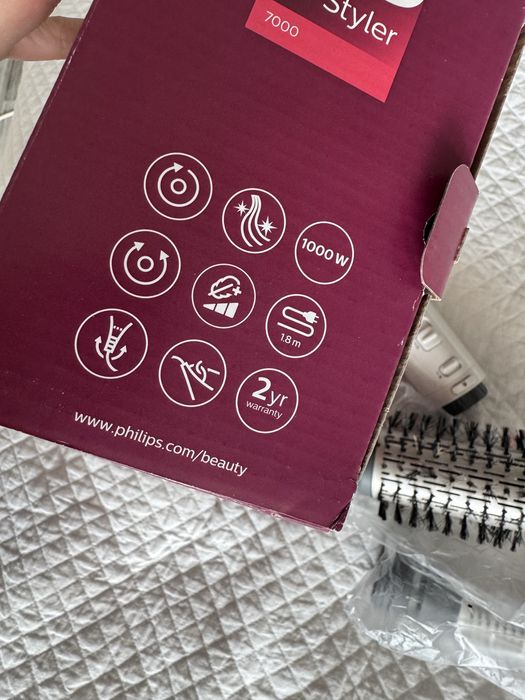 Въртяща се четка с горещ въздух Philips Series 7000