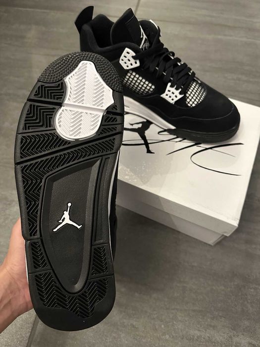 %REDUCERE% Air Jordan 4 White Thunder Ediție Limtată -Verificare Colet