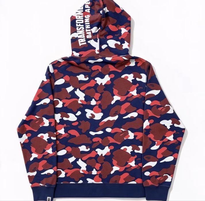 Кофта бейп фулзип  коллаборация трансформерA bathing ape transformers