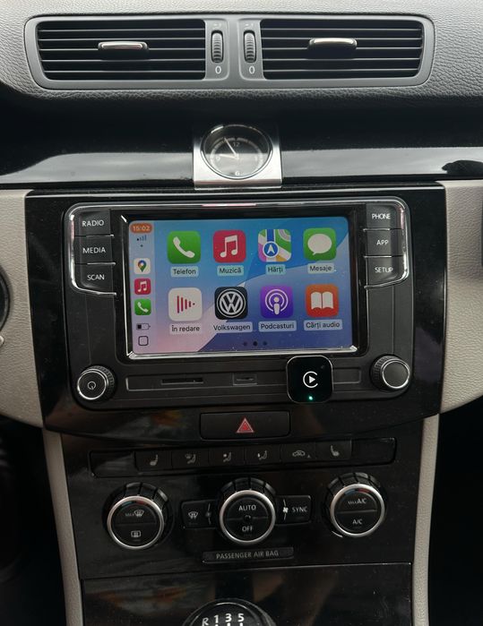 Adaptor Carplay & Android Auto Wireless Mercedes BMW Audi Vw Dacia