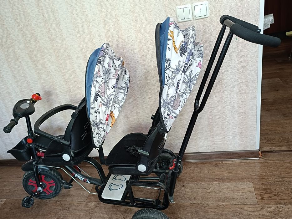 Велосипед детский для двоих